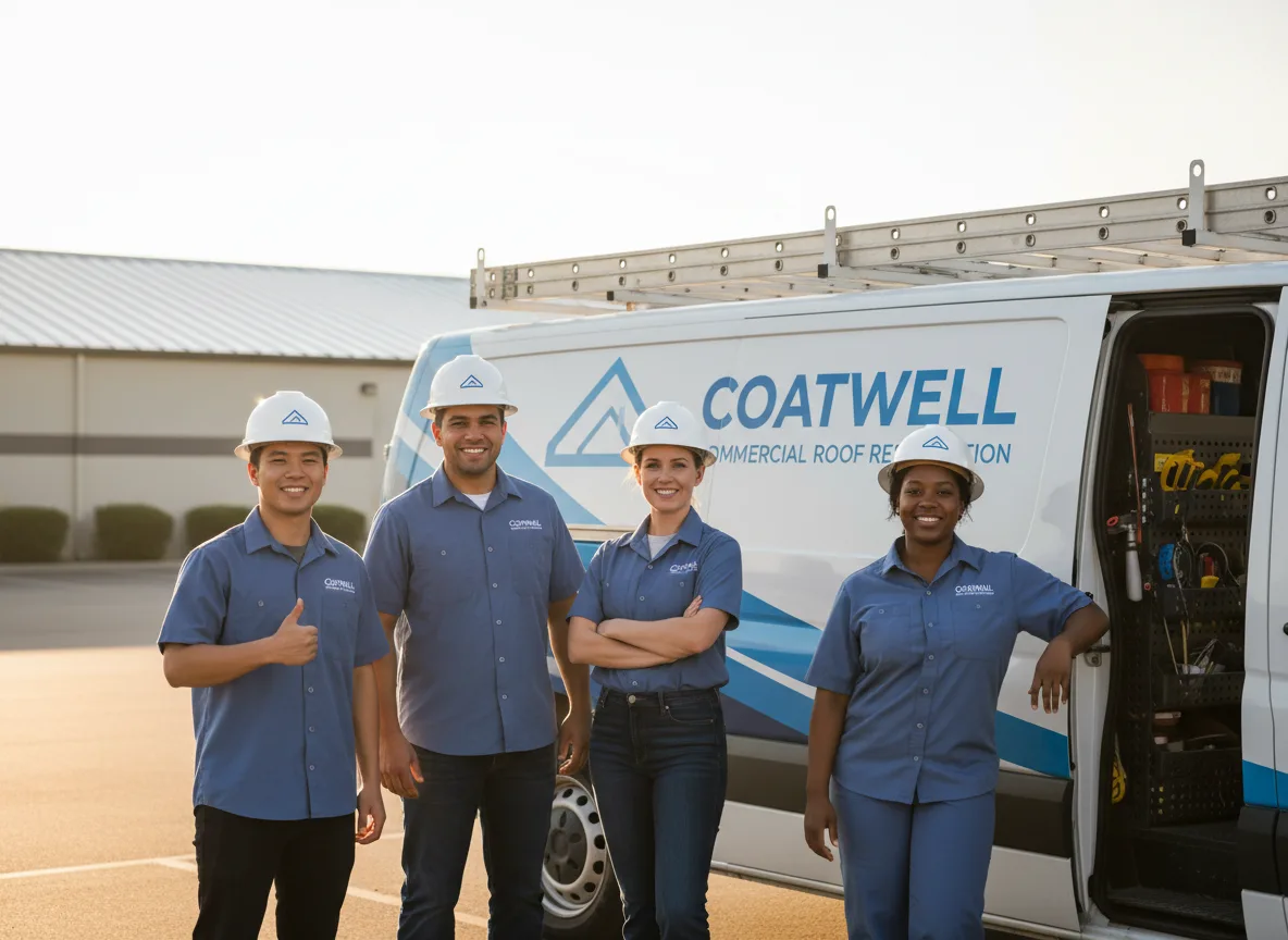 Commercial roof coating company in Ellenboro, NC